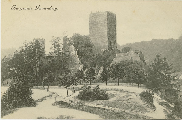 Burg Sonnenberg 1910